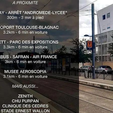 2 Cosy Proche Aeroport Et Meett Au Pied Du Tram