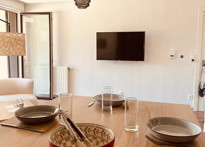 Apartment 2 Cosy Proche Aeroport Et Meett Au Pied Du Tram *