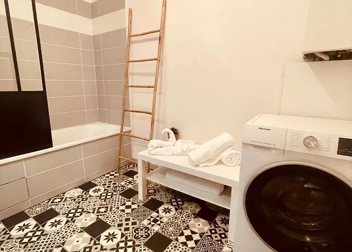 2 Cosy Proche Aeroport Et Meett Au Pied Du Tram Apartment